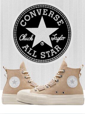 Converse Chuck Taylor All Star Lift Platform Sneakers  8.5